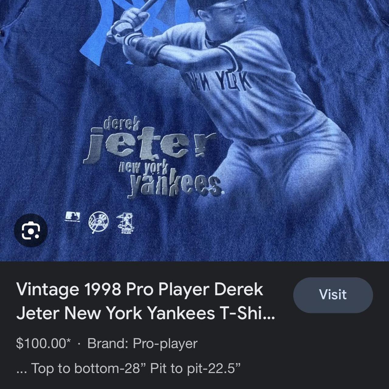 Vintage 1997 Derek Jeter New York Yankees tee