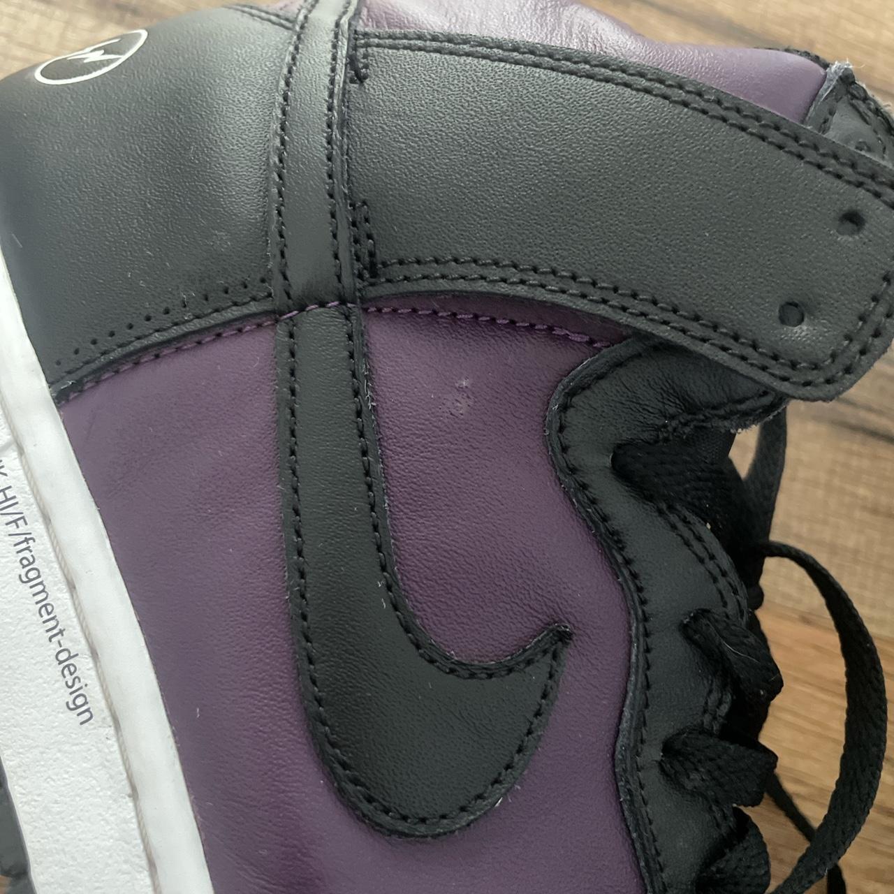 fragment dunks purple