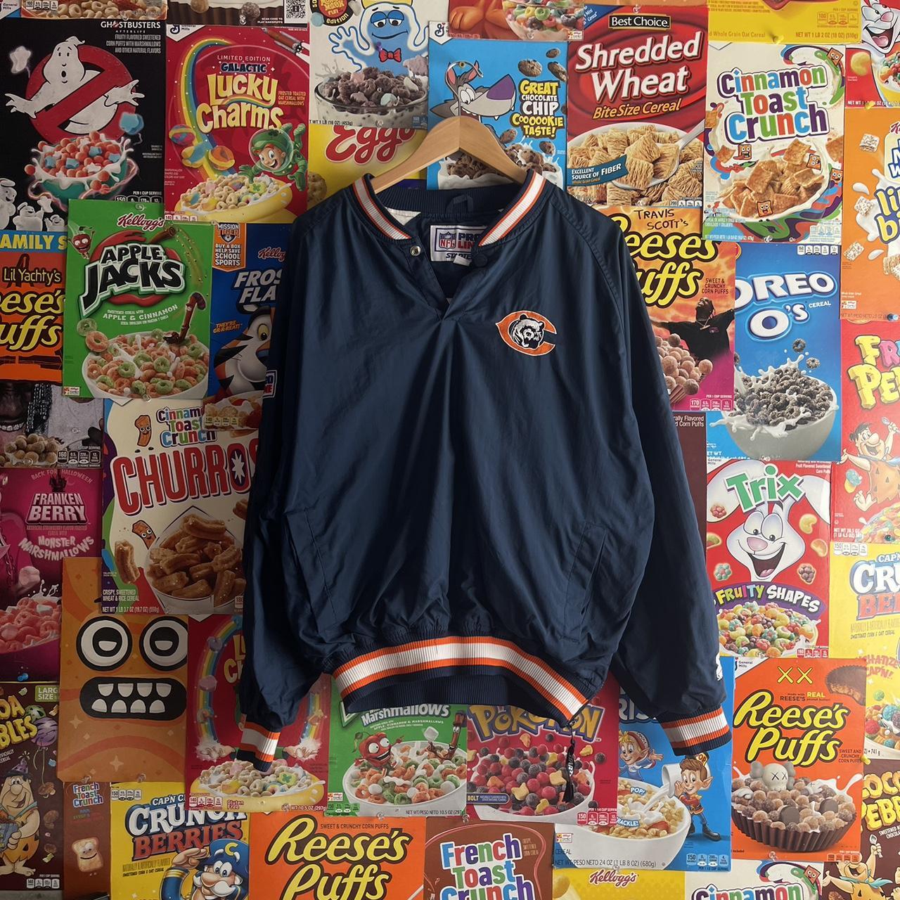 Vintage 90s Chicago Bears Starter NFL Hoodie - Depop