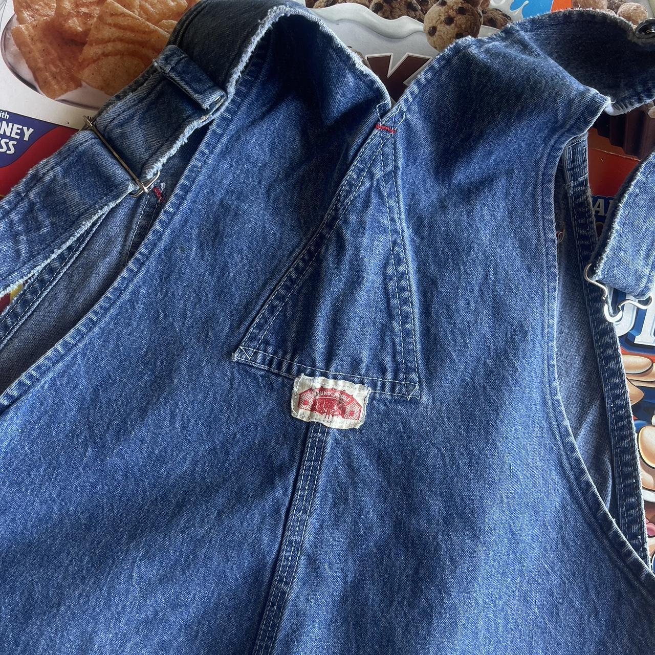 Vintage Round House USA Made Denim Overalls size... Depop