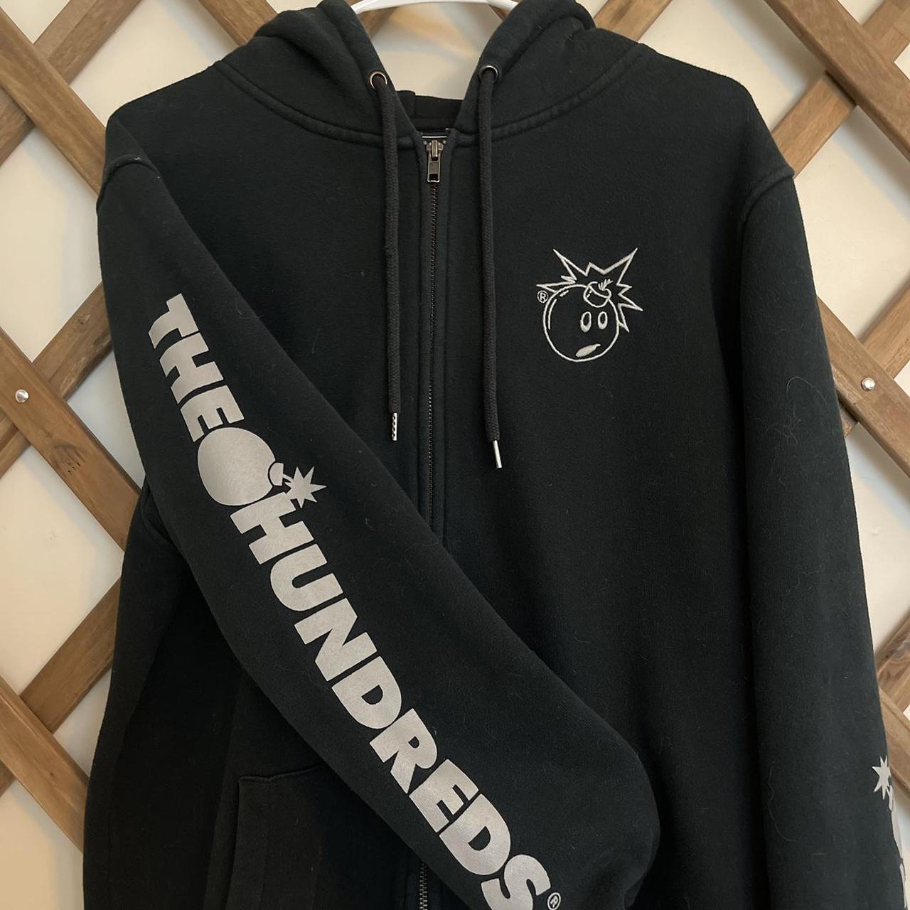 The Hundreds Men's Black and White Sweatshirt