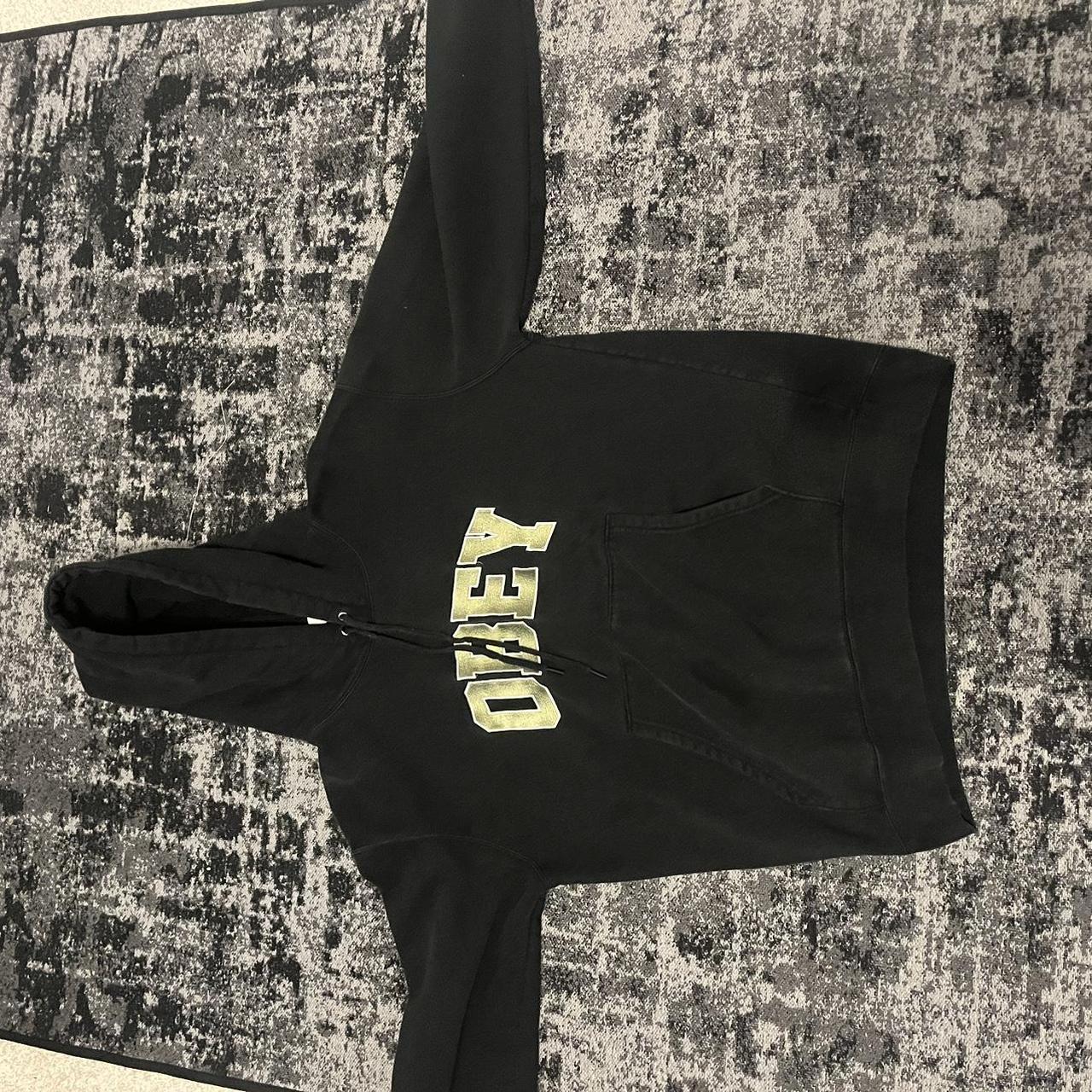 Obey collegiate outlet hoodie