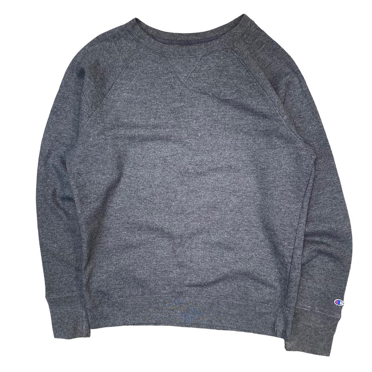 Champion Men's Grey Sweatshirt | Depop