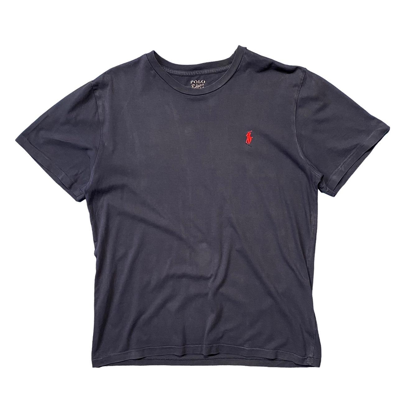 Polo Ralph Lauren Men's Navy T-shirt | Depop