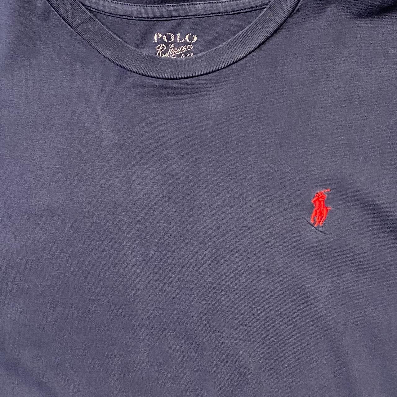 Polo Ralph Lauren Men's Navy T-shirt | Depop