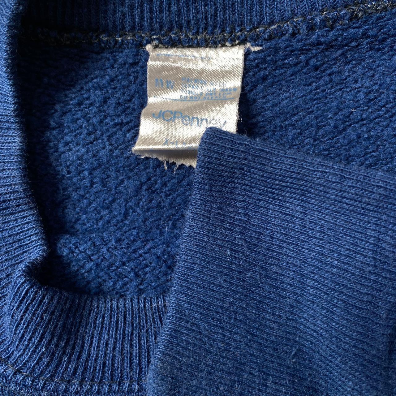 Vintage 90s JCPenny Blank Comfort Blue... - Depop