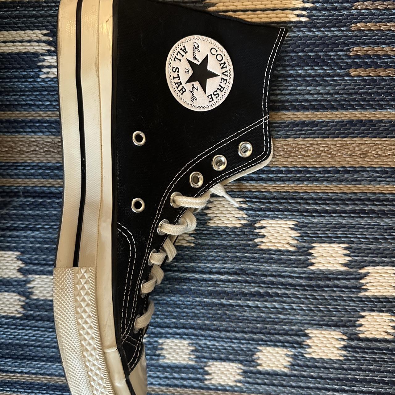 Converse Women's Black Trainers Depop