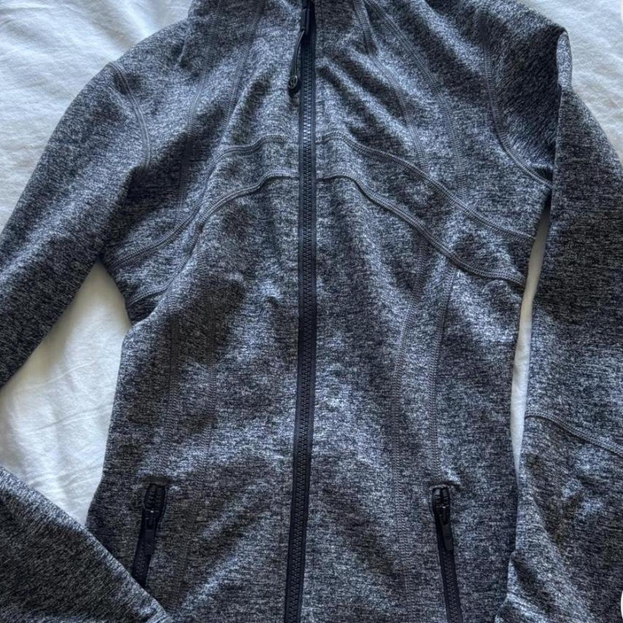 Dark hot Grey Lululemon Define Jacket Size 2