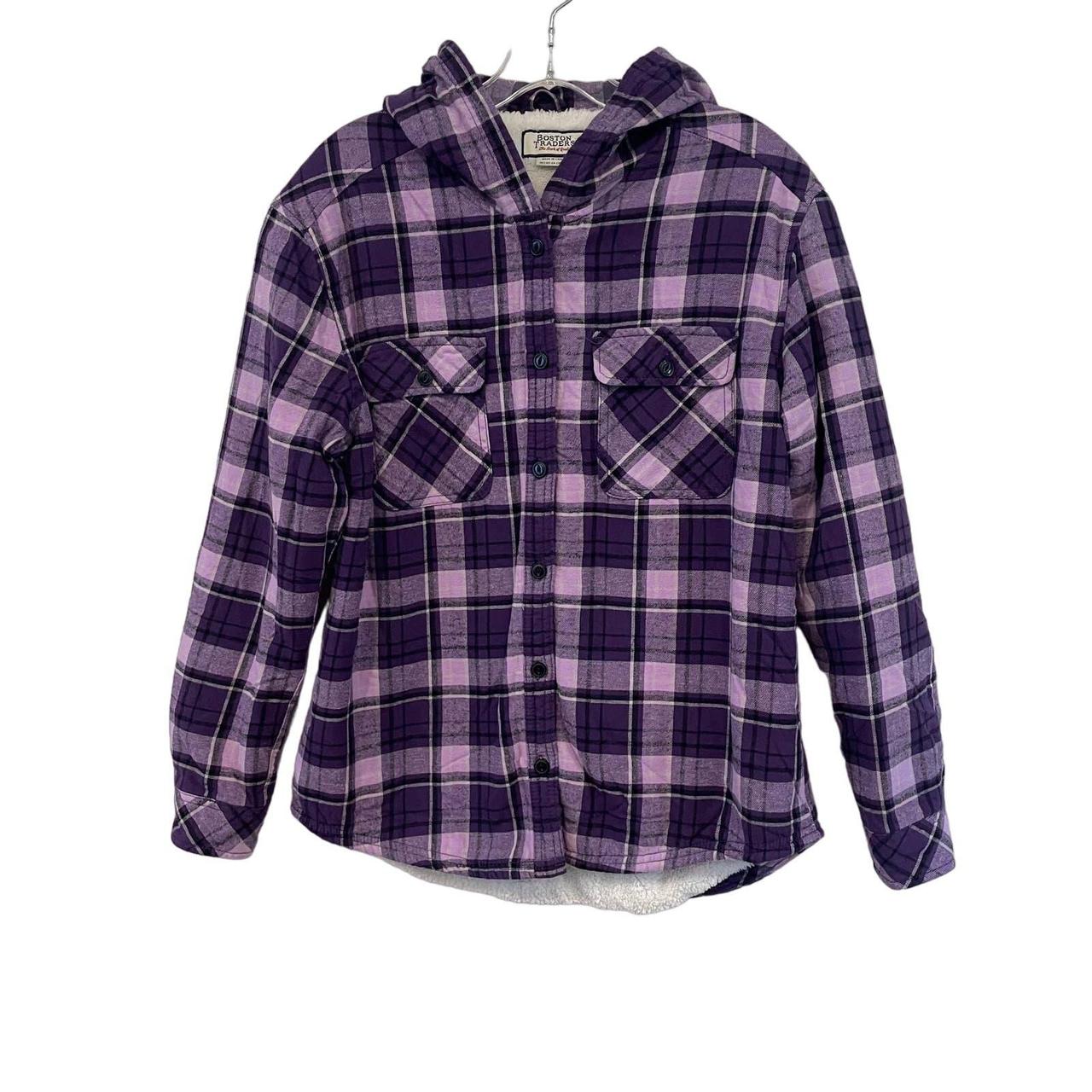 Boston traders women's fleece lined sales flannel