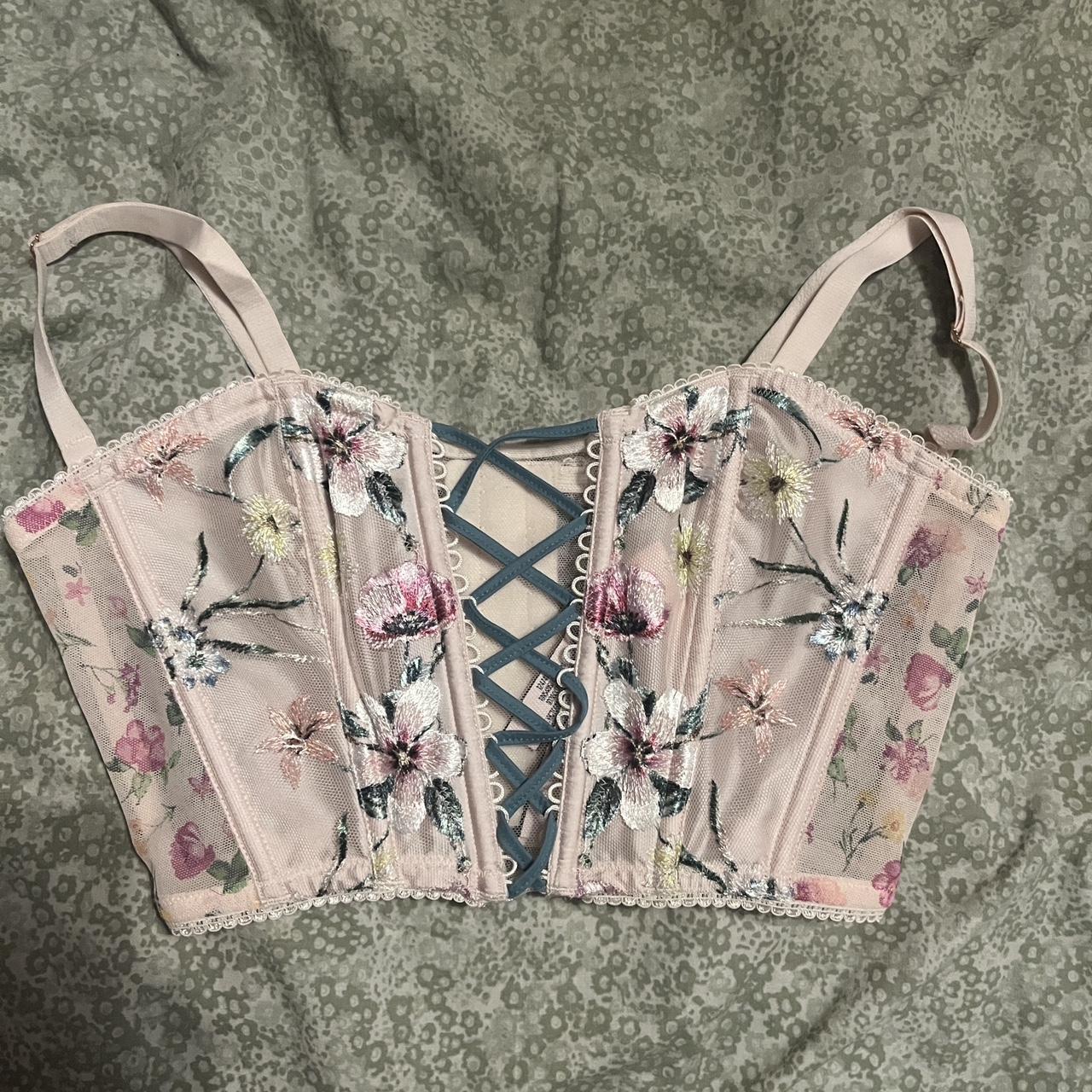 victoria secret corset top unworn without tag Depop