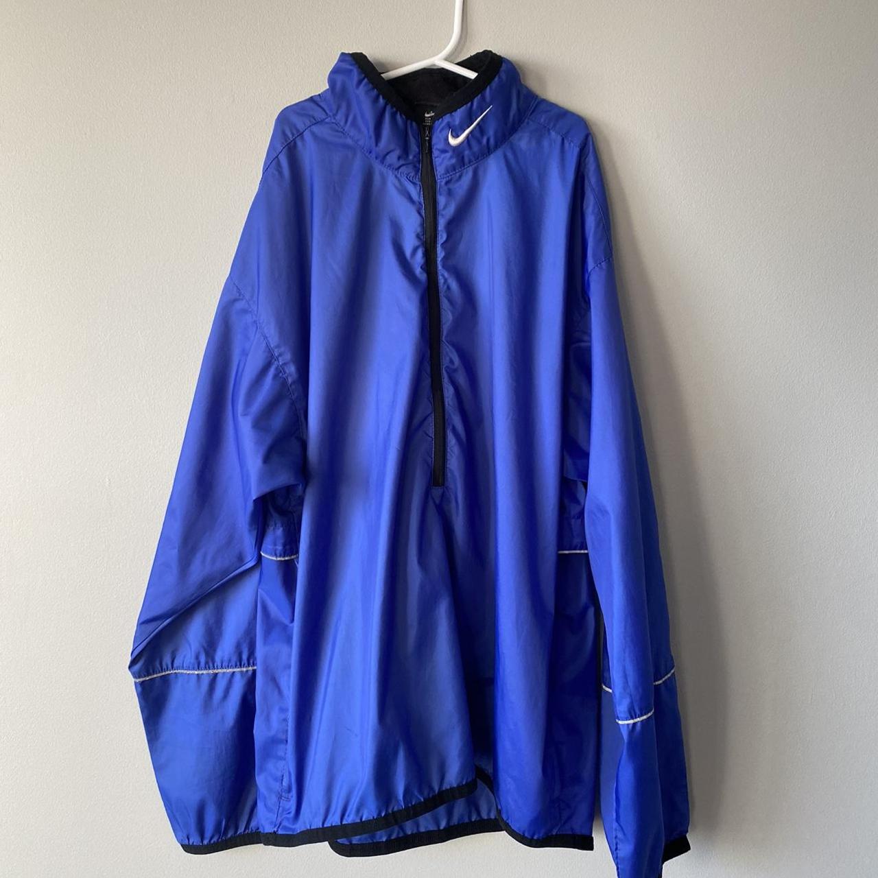 Royal blue 2024 windbreaker nike