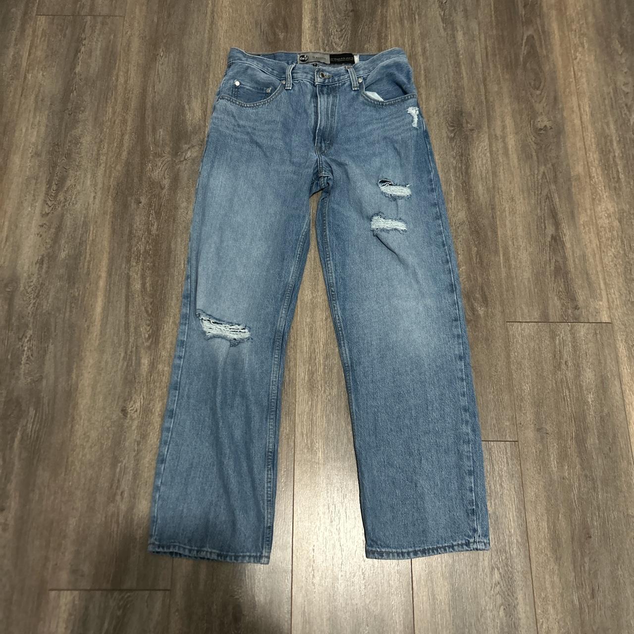 Vintage 1990s Levi Silver tab ‘94 jeans -Size is... - Depop