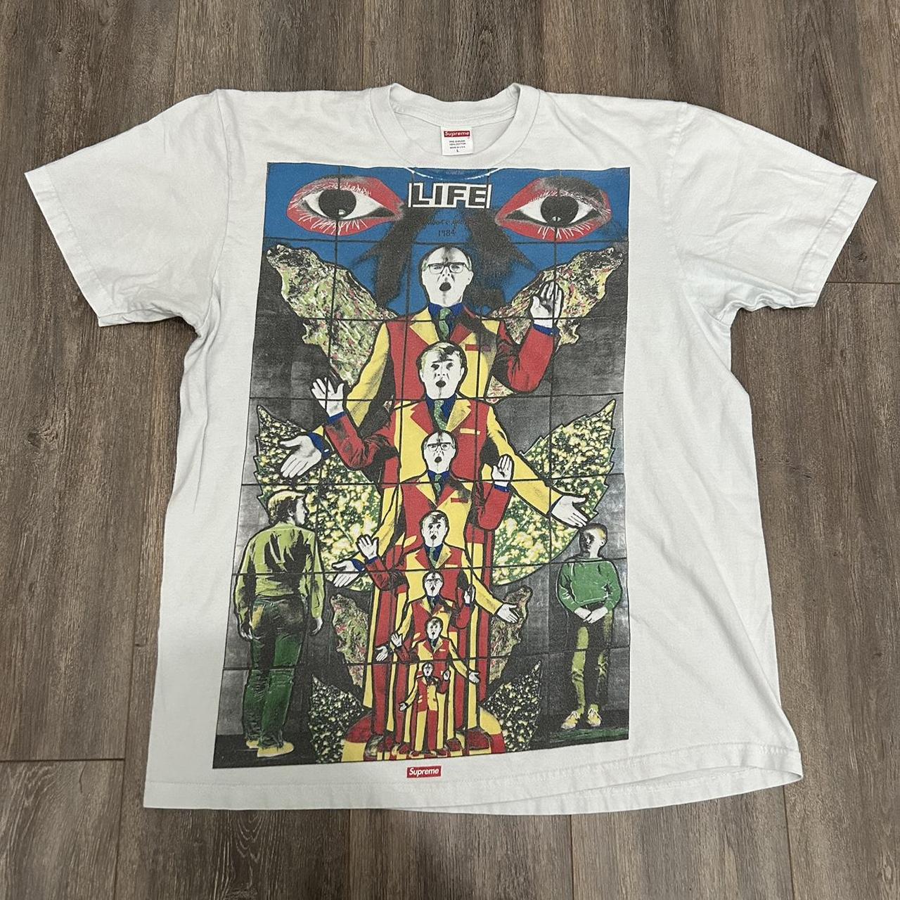 Supreme gilbert and george death tee on sale