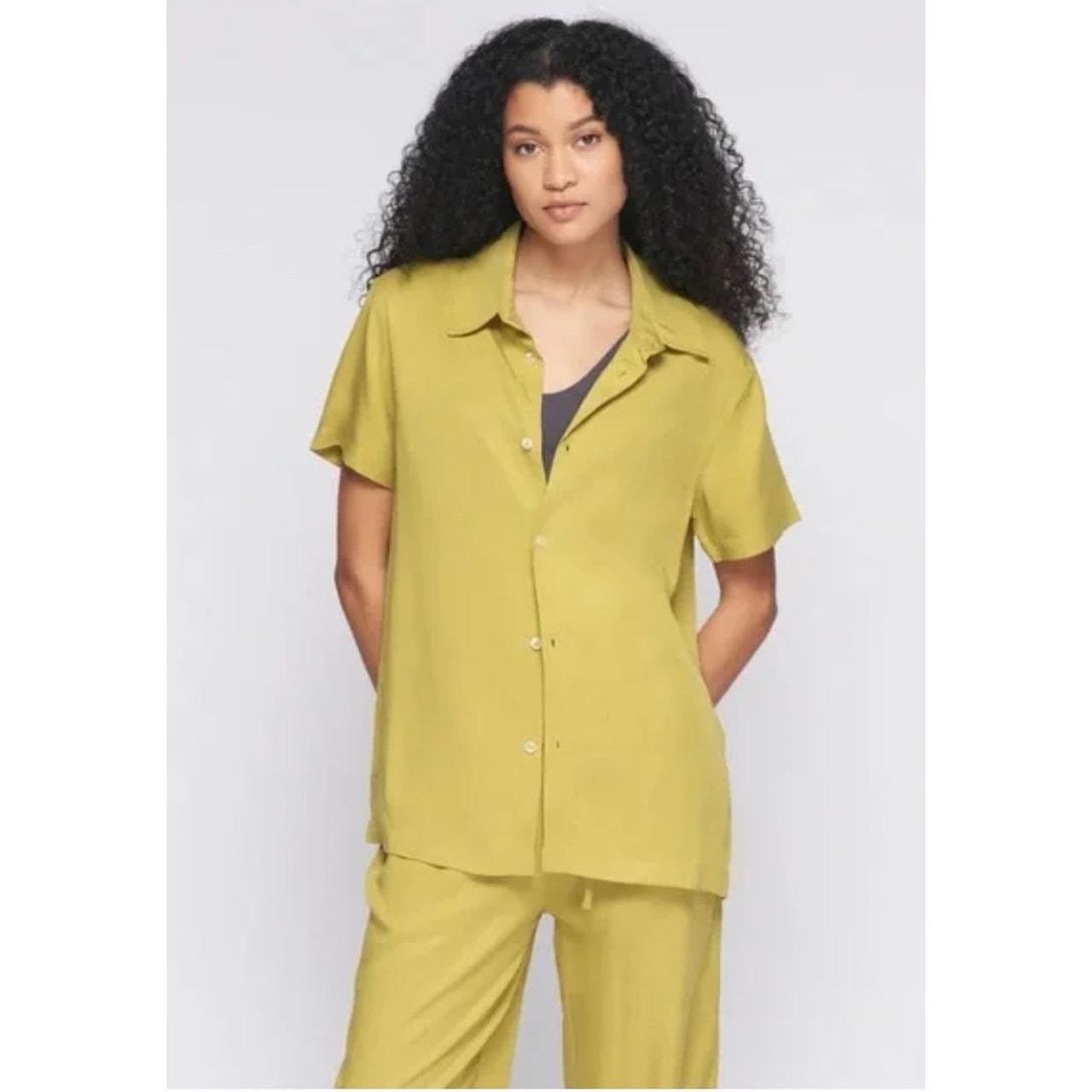 Kotn Women's Blouse - Yellow - S – KOTN Flow Unis… - image 1