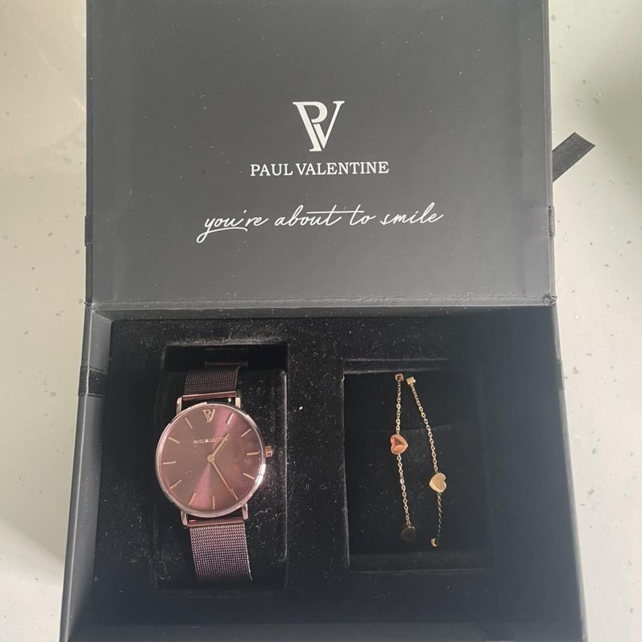 Paul valentine watch online box