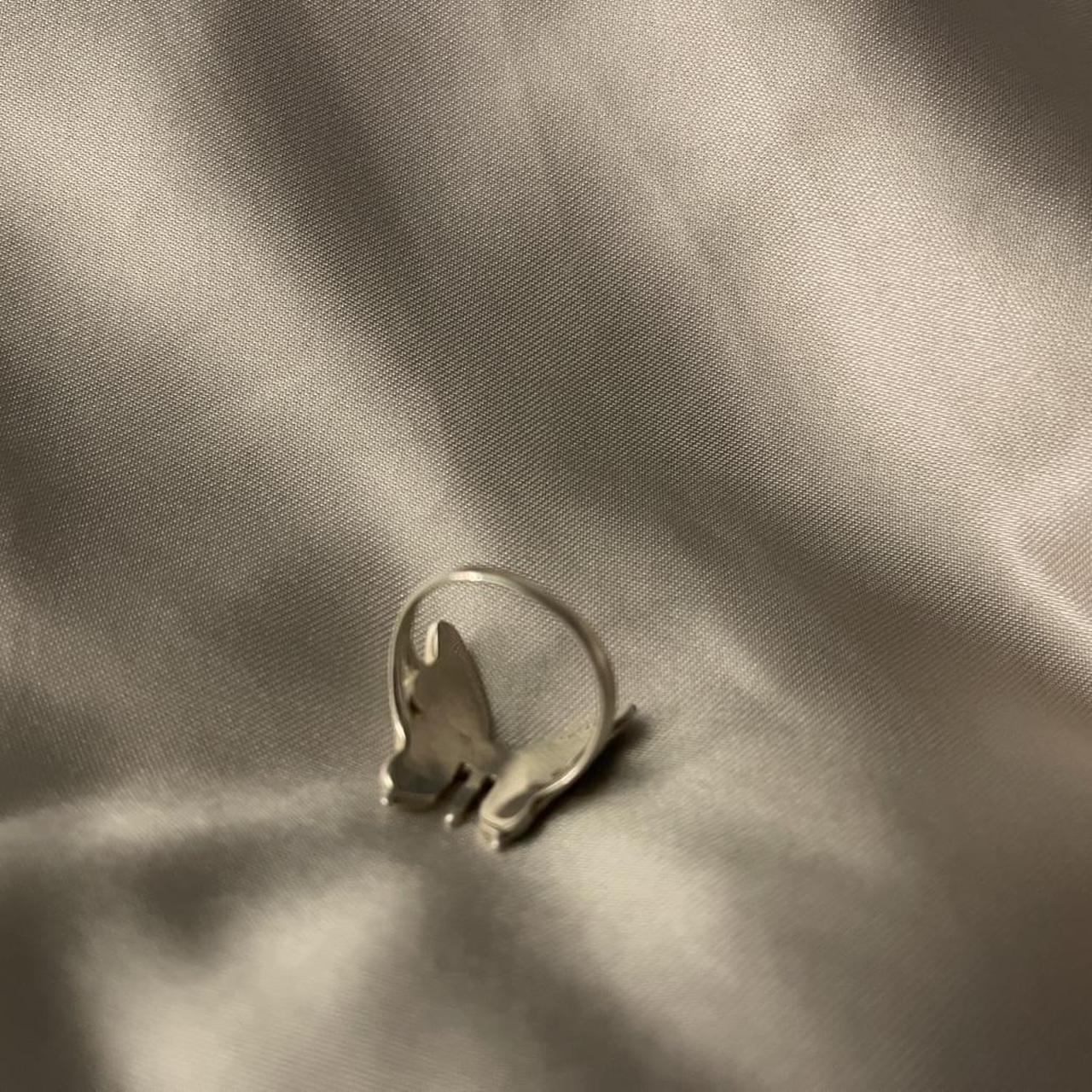 Women's Ring - Silver/Multi – Abalone shell sterl… - image 4