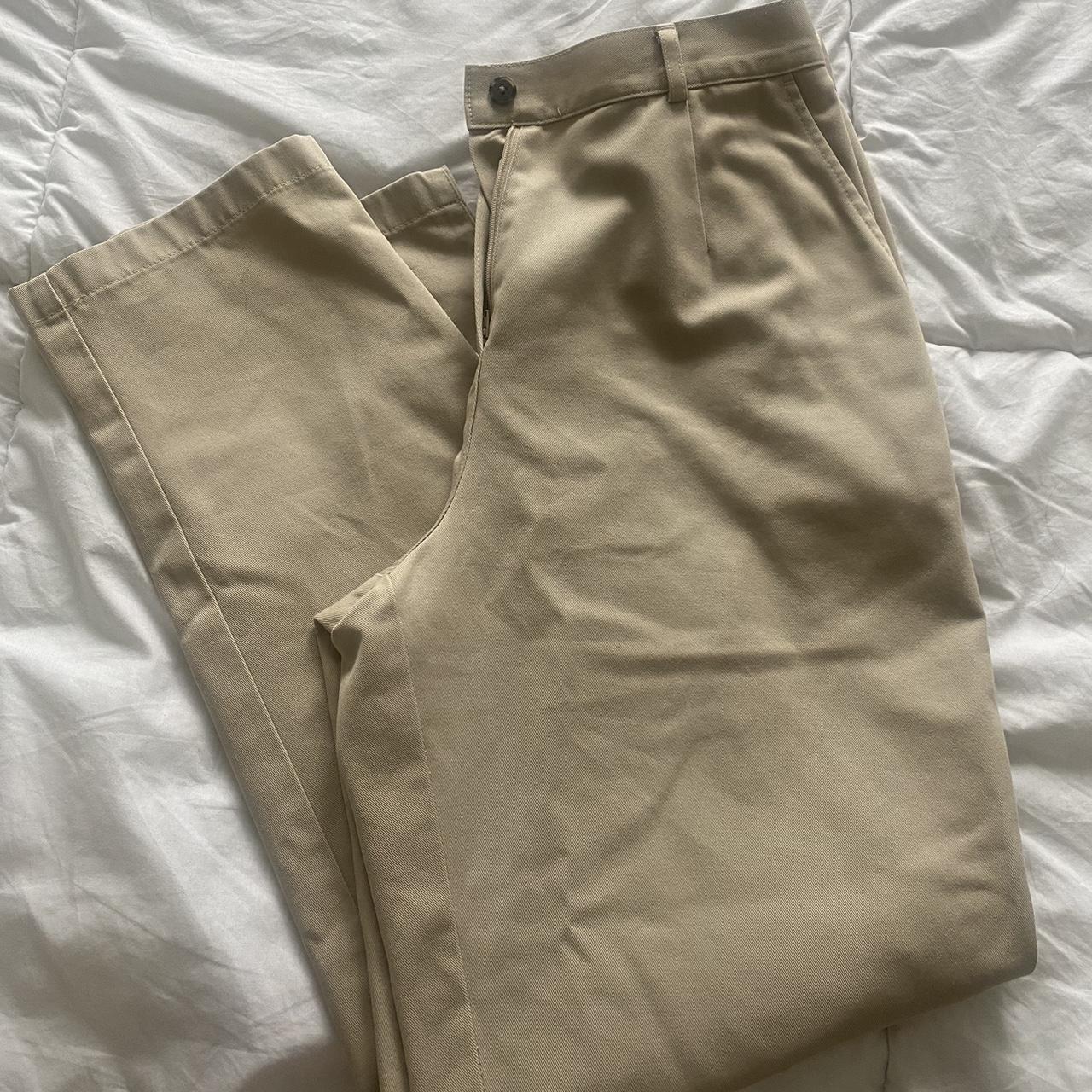 LL Bean petite straight leg trousers amazing Depop