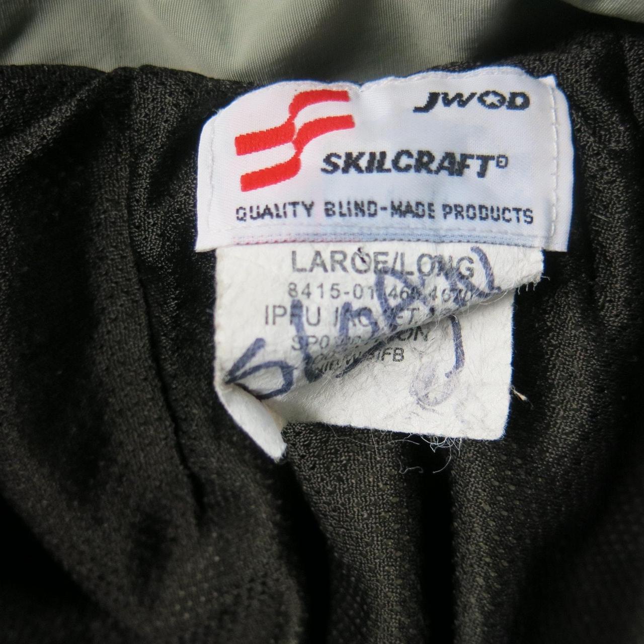 Preloved Men's Windbreaker Jacket - Grey/Blue - L… - image 5