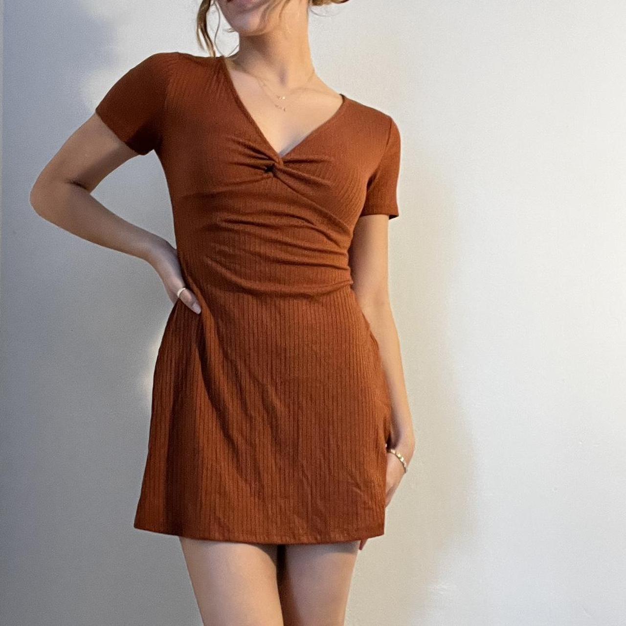 Forever 21 burnt orange 2024 dress