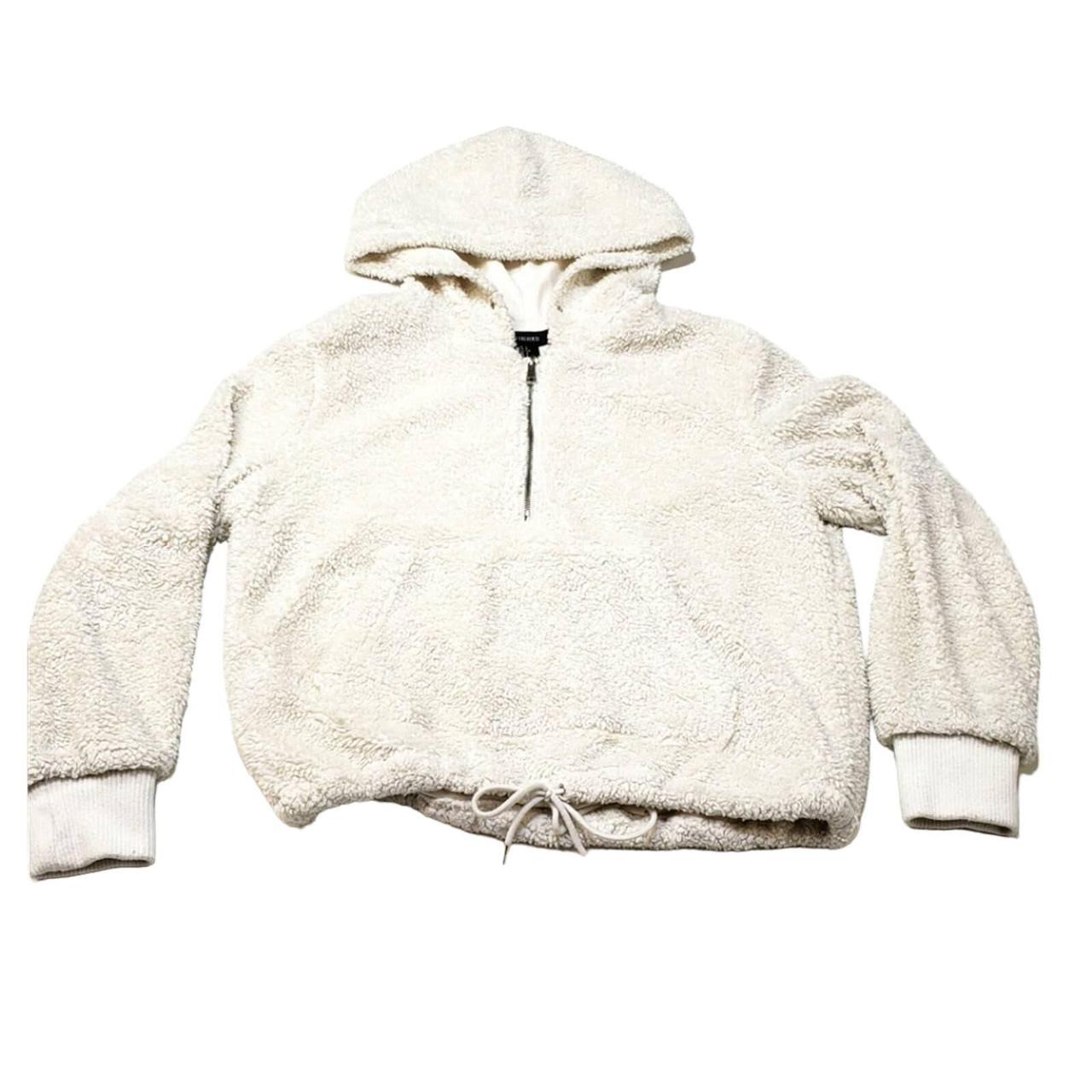 Forever 21 Hoodie Sweatshirt Thick Fuzzy Cozy