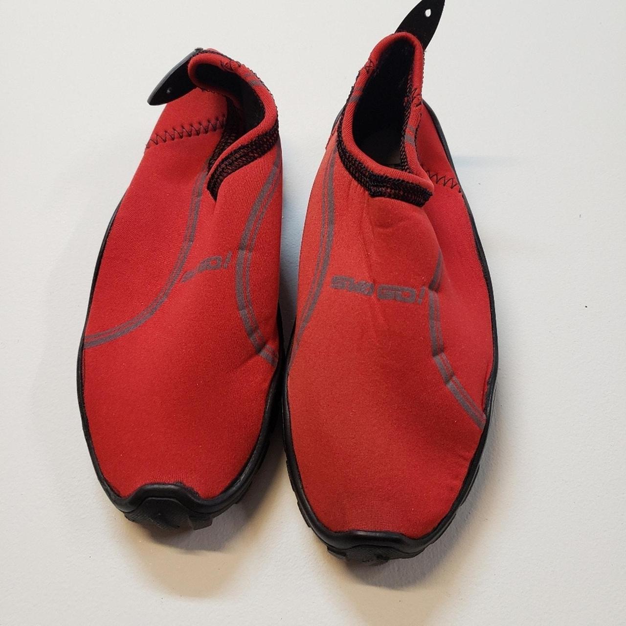 SVA Go Water Shoes Kids Size 1 Red Black Comfort. Depop