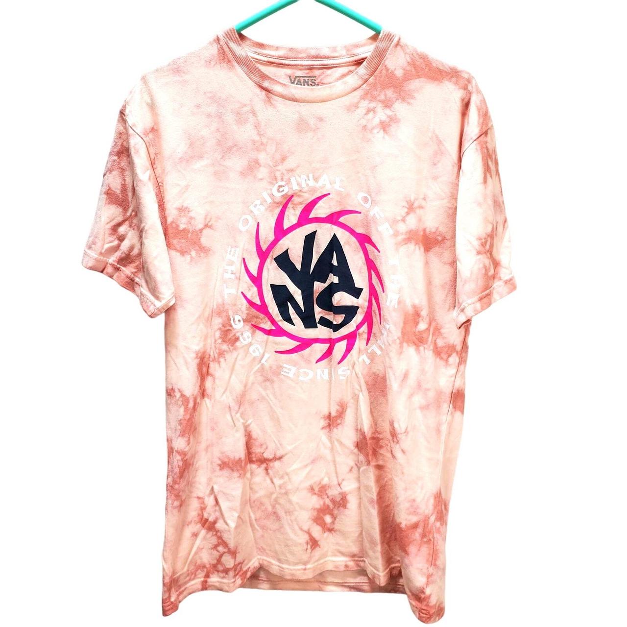 tie dye vans shirt