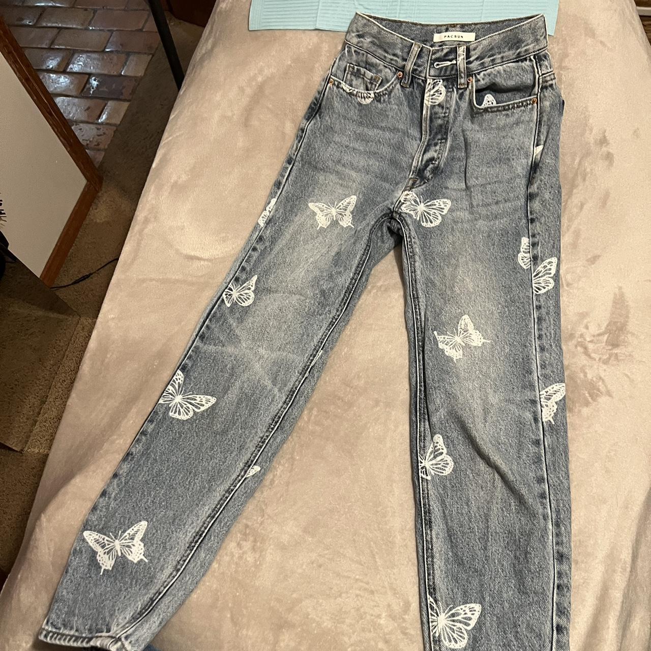 Vlone on sale jeans replica