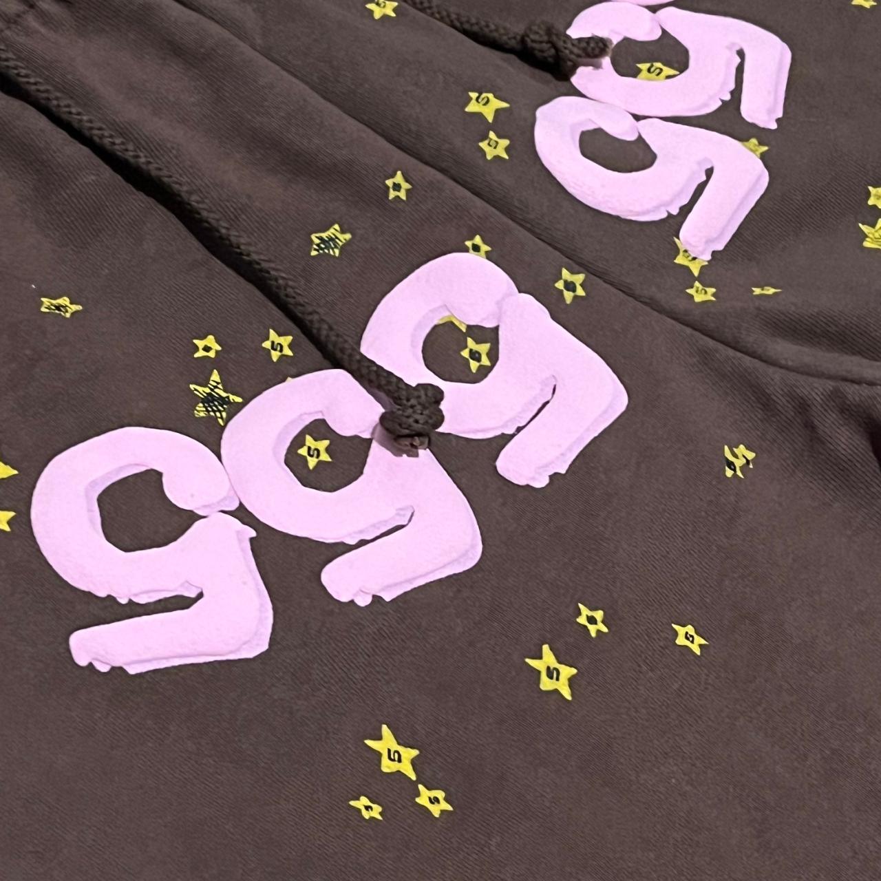 スケートボード Sp5der Spider worldwide set-perple SS22 Sp5der Angel Number Set (Hoodie & | Depop