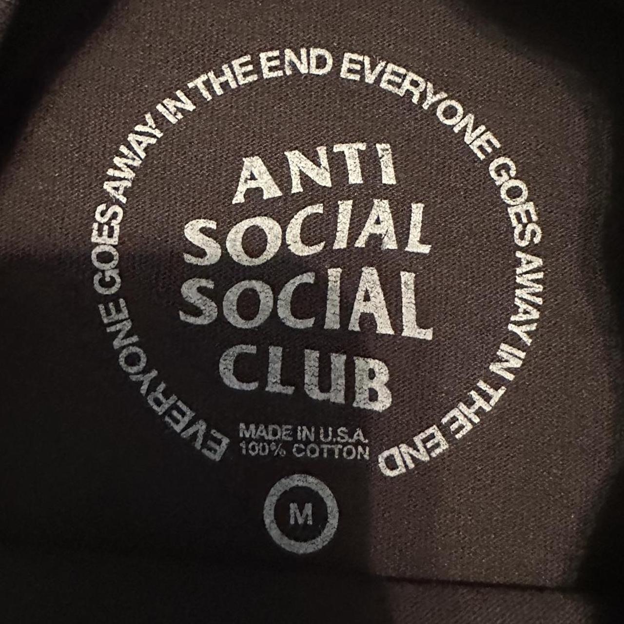 Anti Social Social Club Men's Black T-shirt (3)