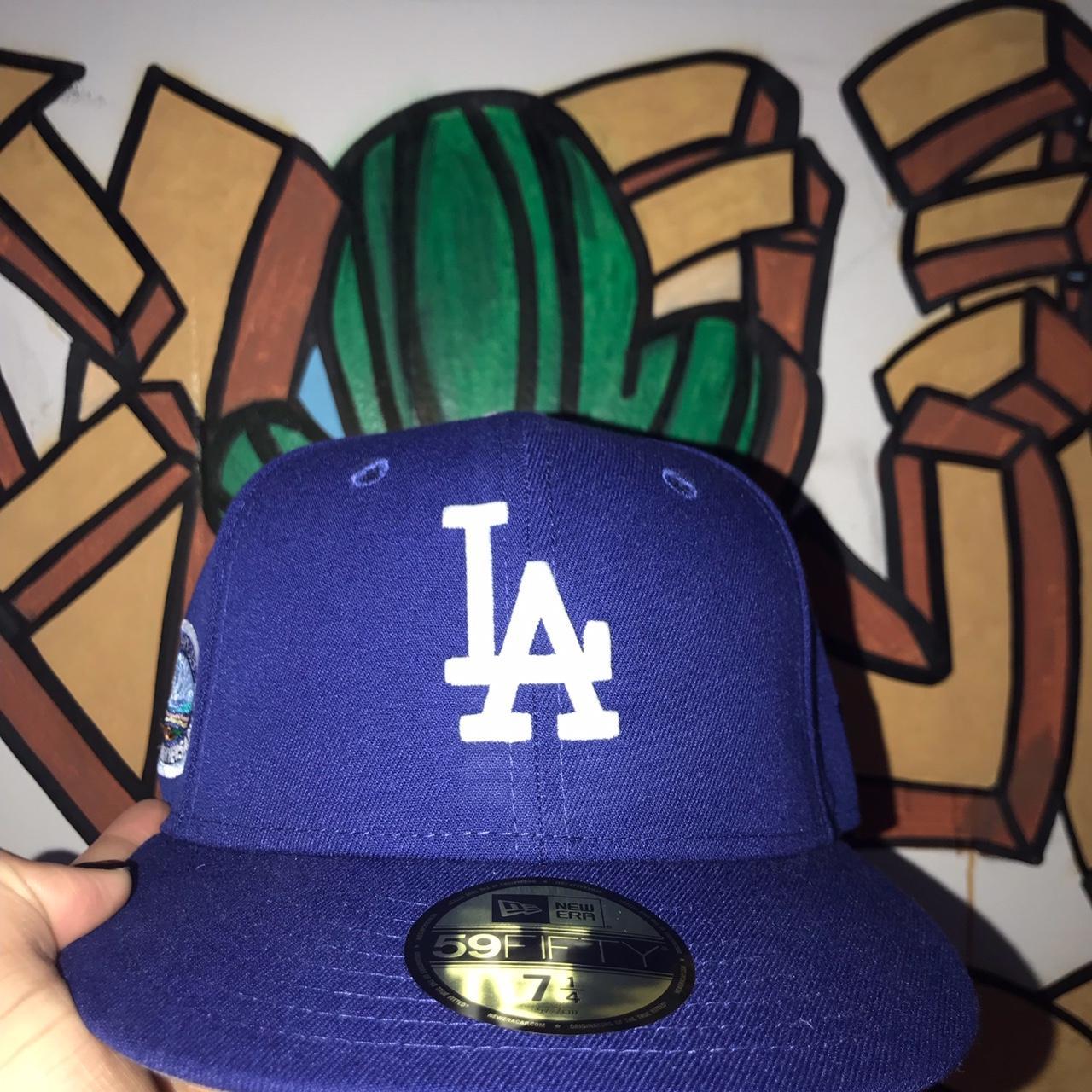 LA Dodgers New Era Hat (Youth). This hat is in - Depop