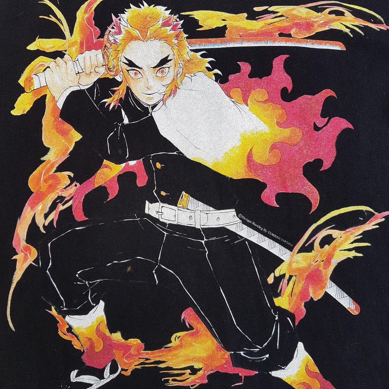 Demon Slayer Kyojuro Rengoku Onigiri Sitting - Depop