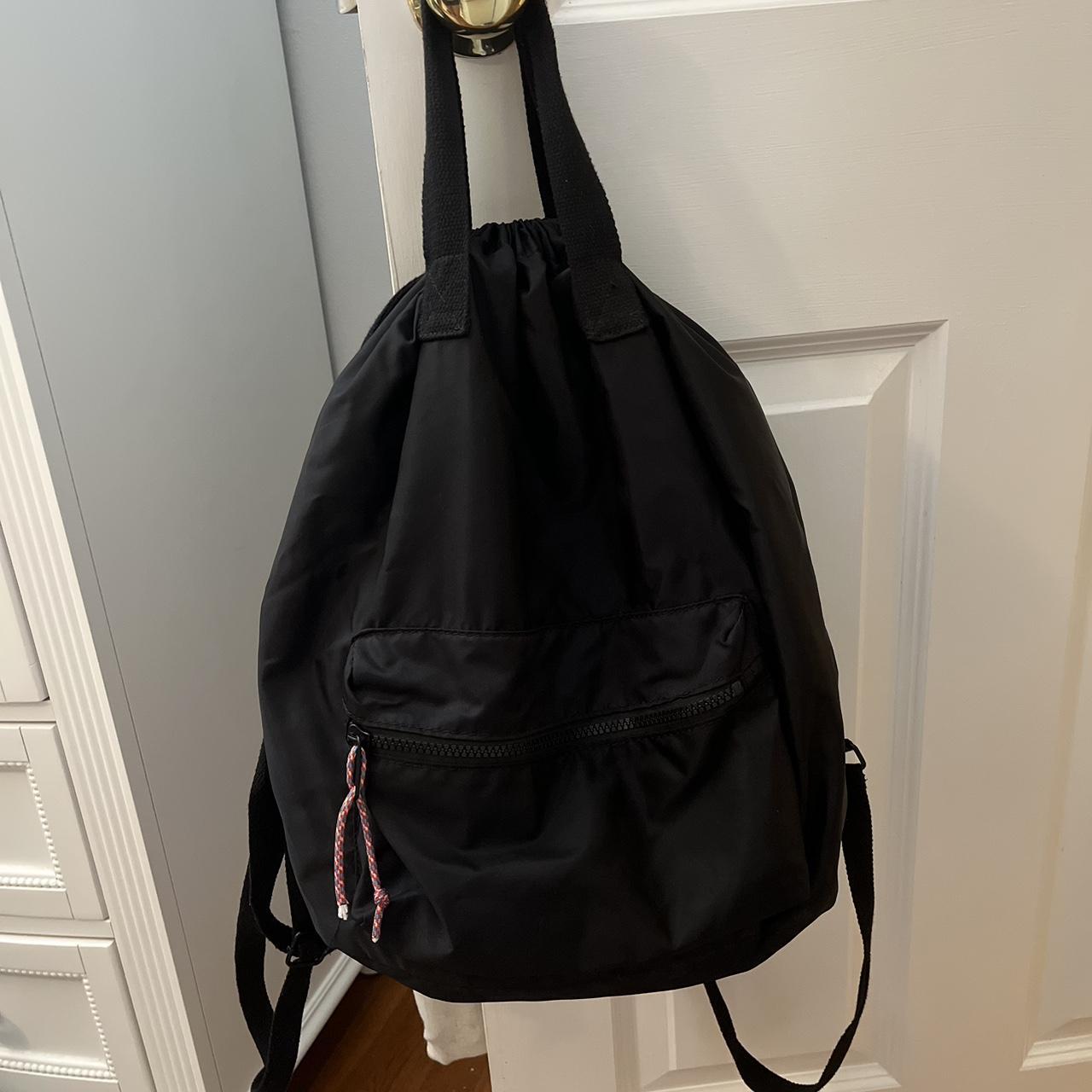 American Eagle small black drawstring bag🖤 1 large... Depop