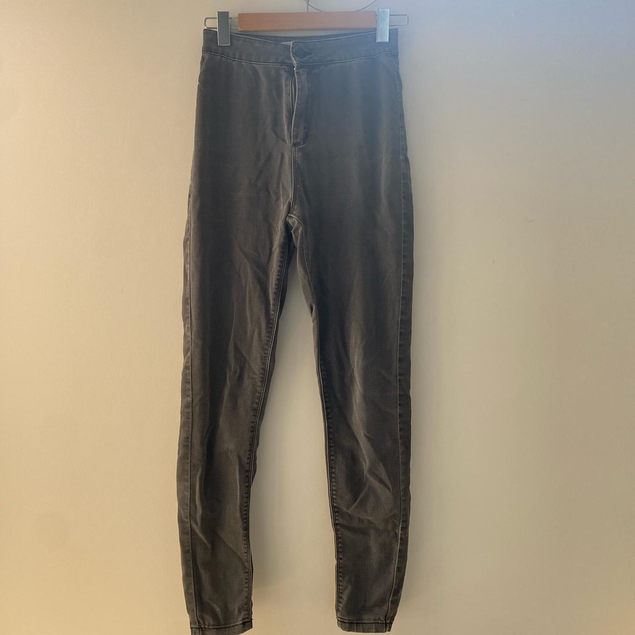 Supr denim black jegging Size 8 Few loose Depop