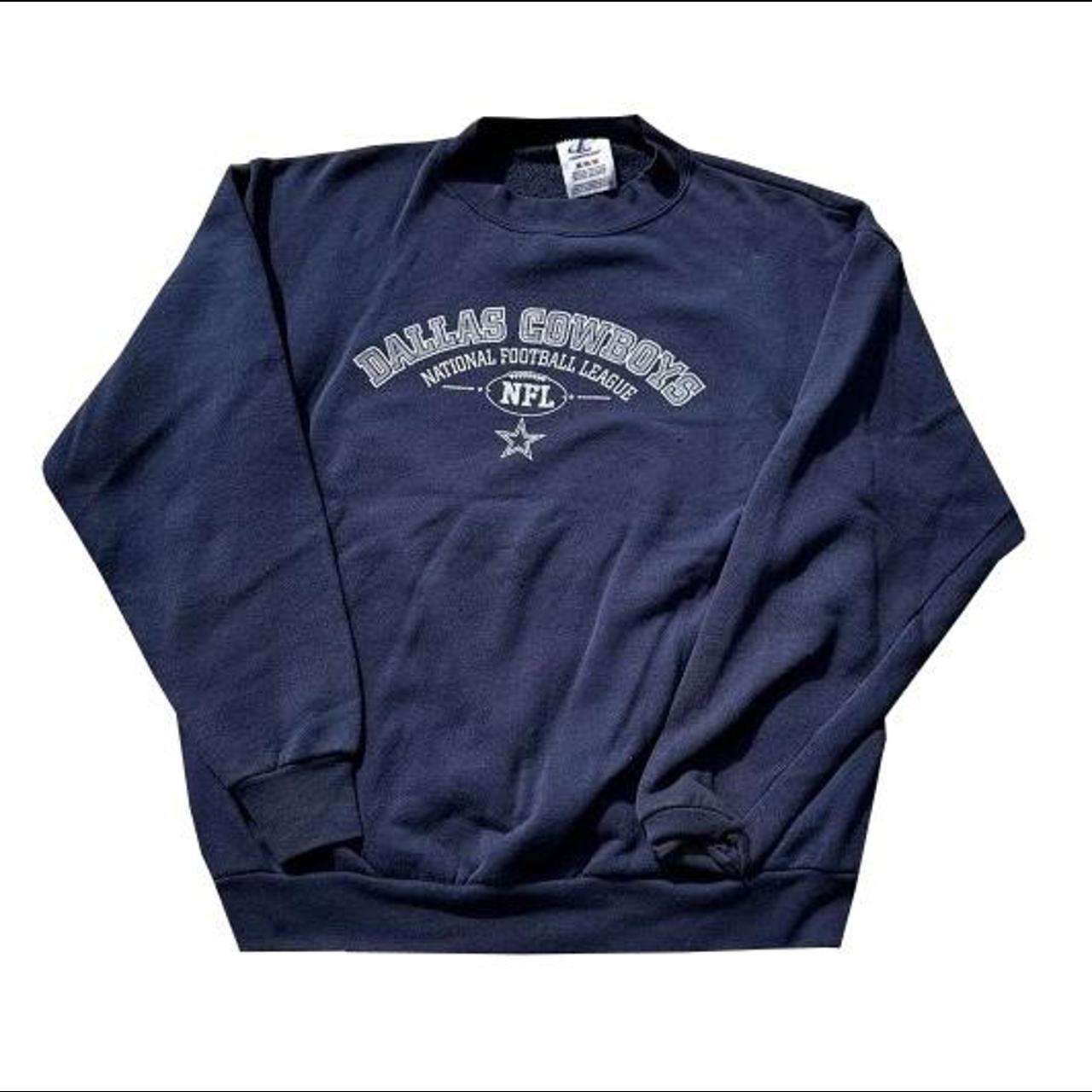 Men's Vintage Dallas Cowboys Sweatshirt Size - Depop