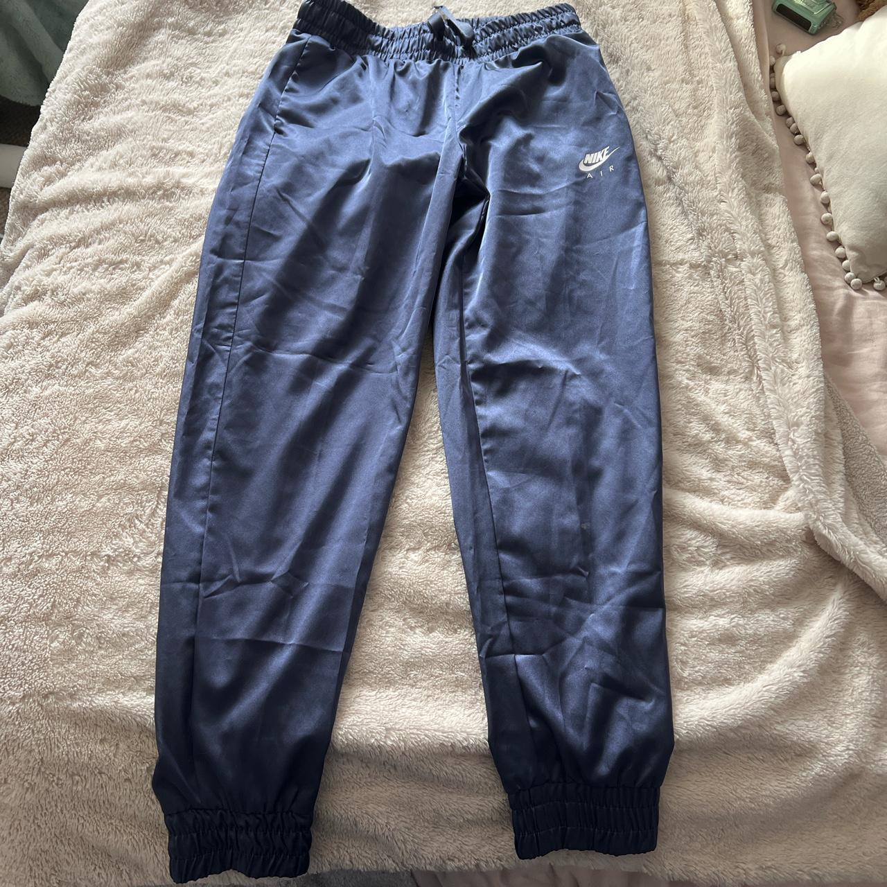nike satin joggers womens