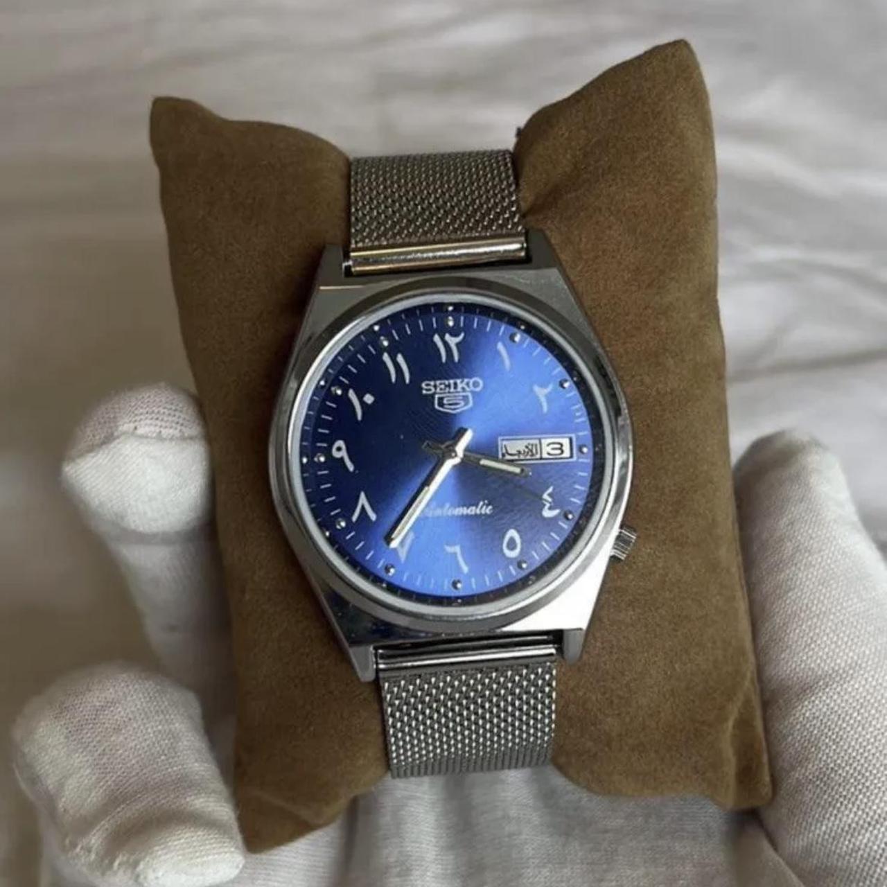 Seiko 5 Arabic dial with day date function.... Depop