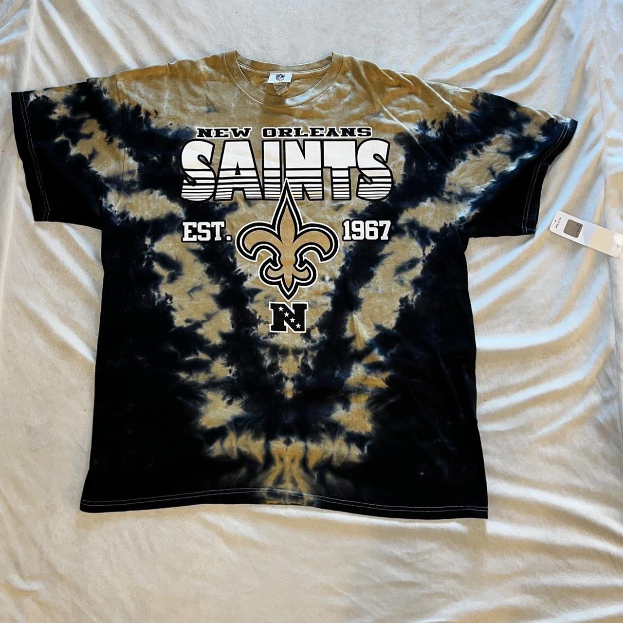 NFL New Orleans Saints Tie-Dye T-Shirt