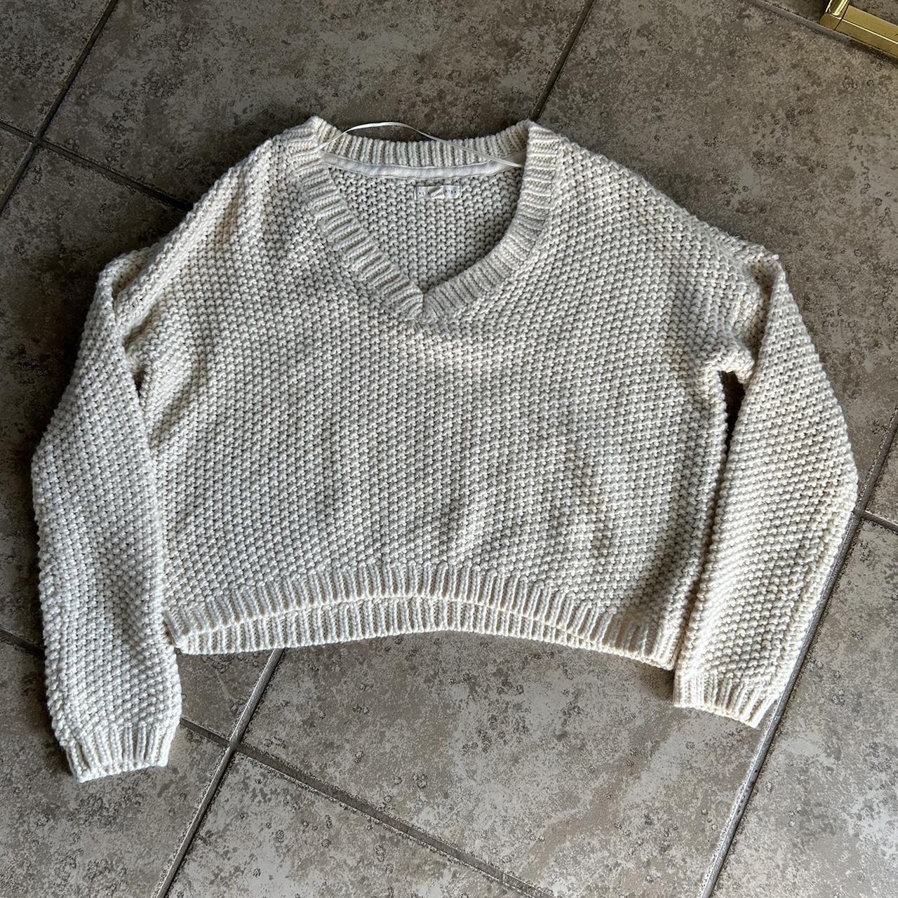 sweater knitted Size: Large Price is negotiable!... - Depop