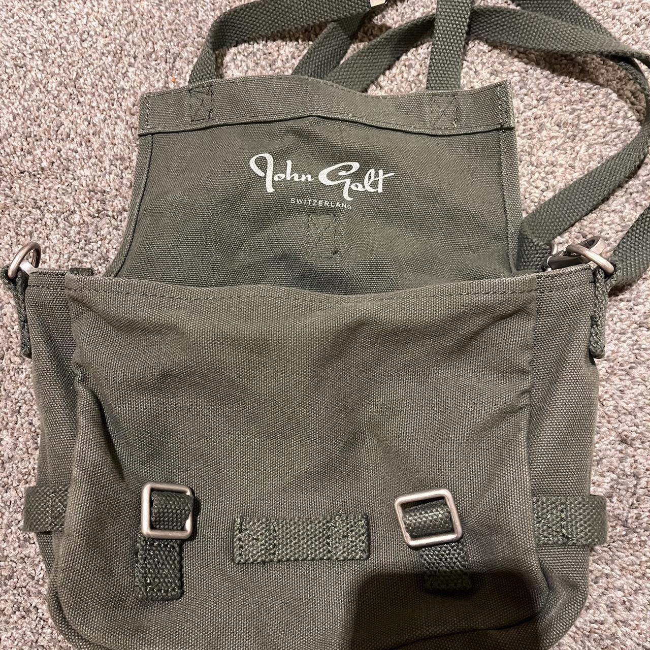 Brandy Melville John galt green mini messenger bag!... Depop