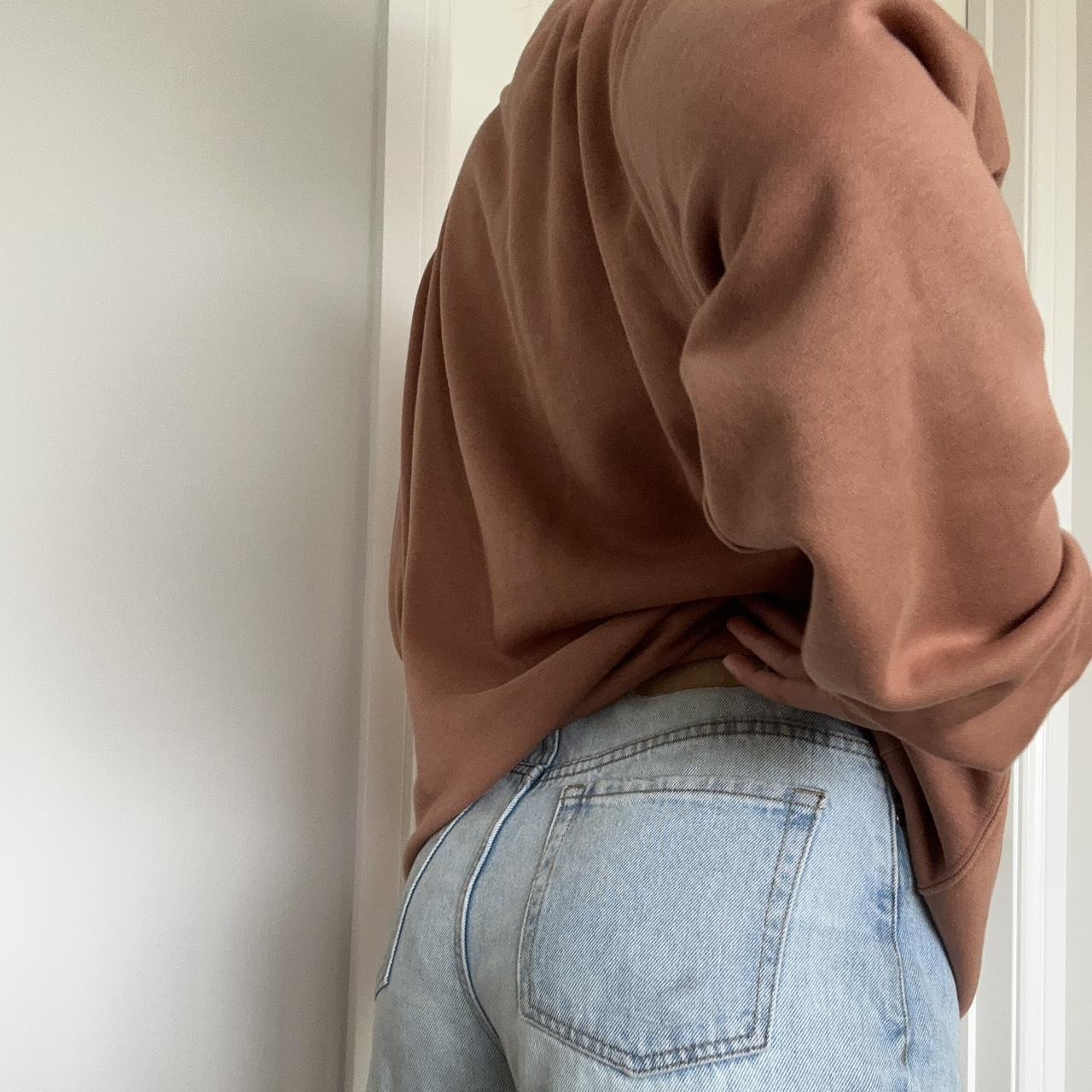 tan nike sweater