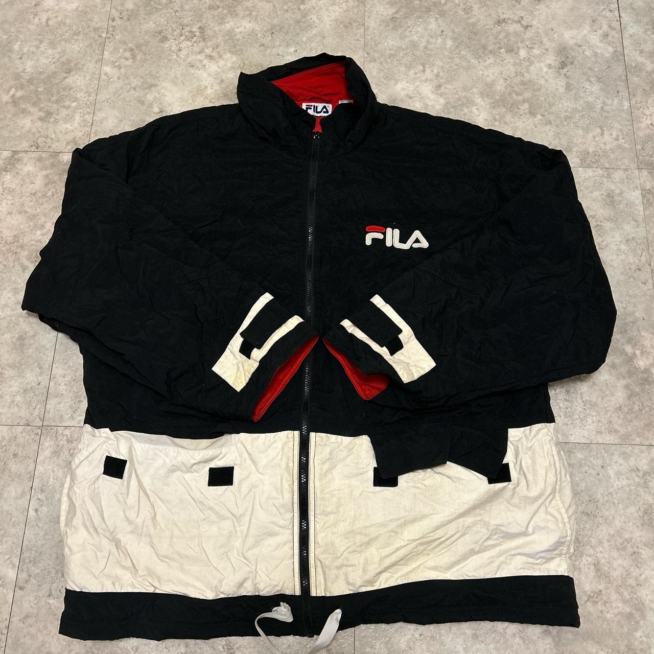 Fila on sale white coat