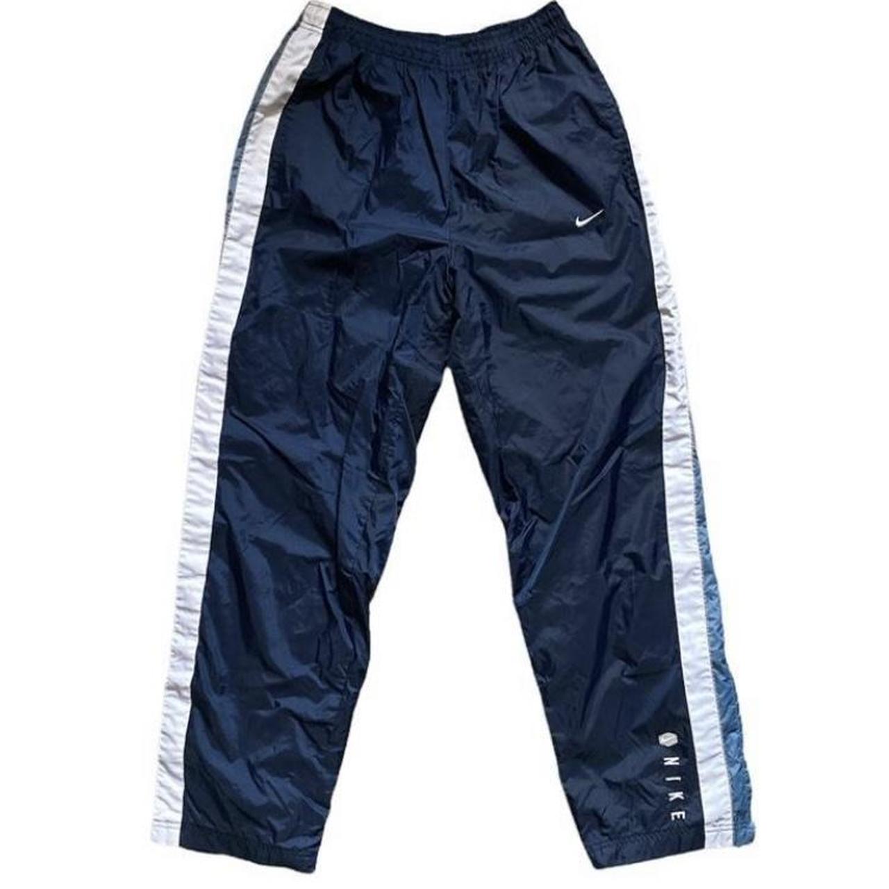 Nike Men's Navy and Blue Joggers-tracksuits | Depop