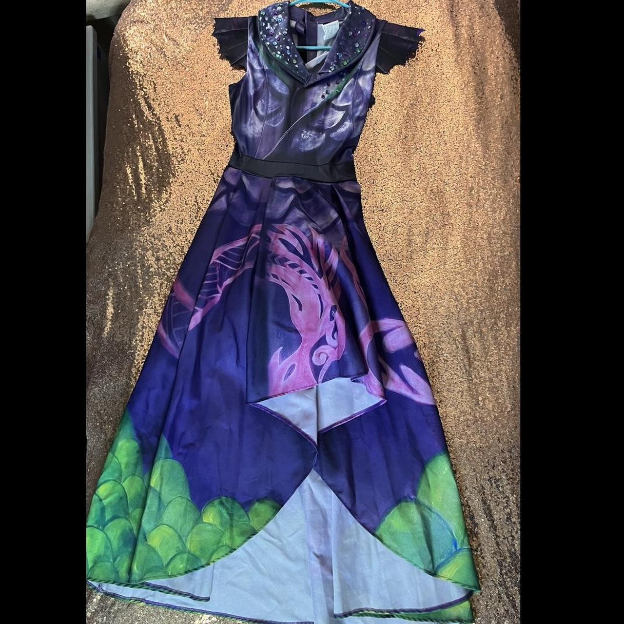 Disney Descendants 3 Mal Evening Dress Cosplay Costume