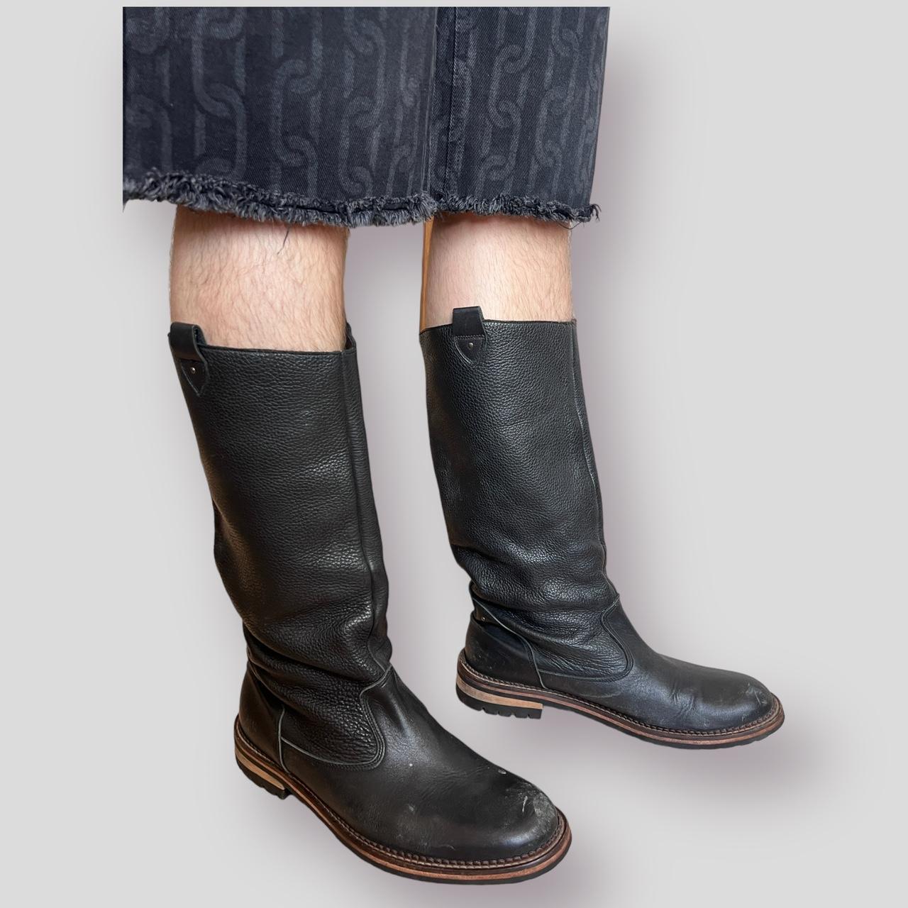 Men's Black Boots | Depop
