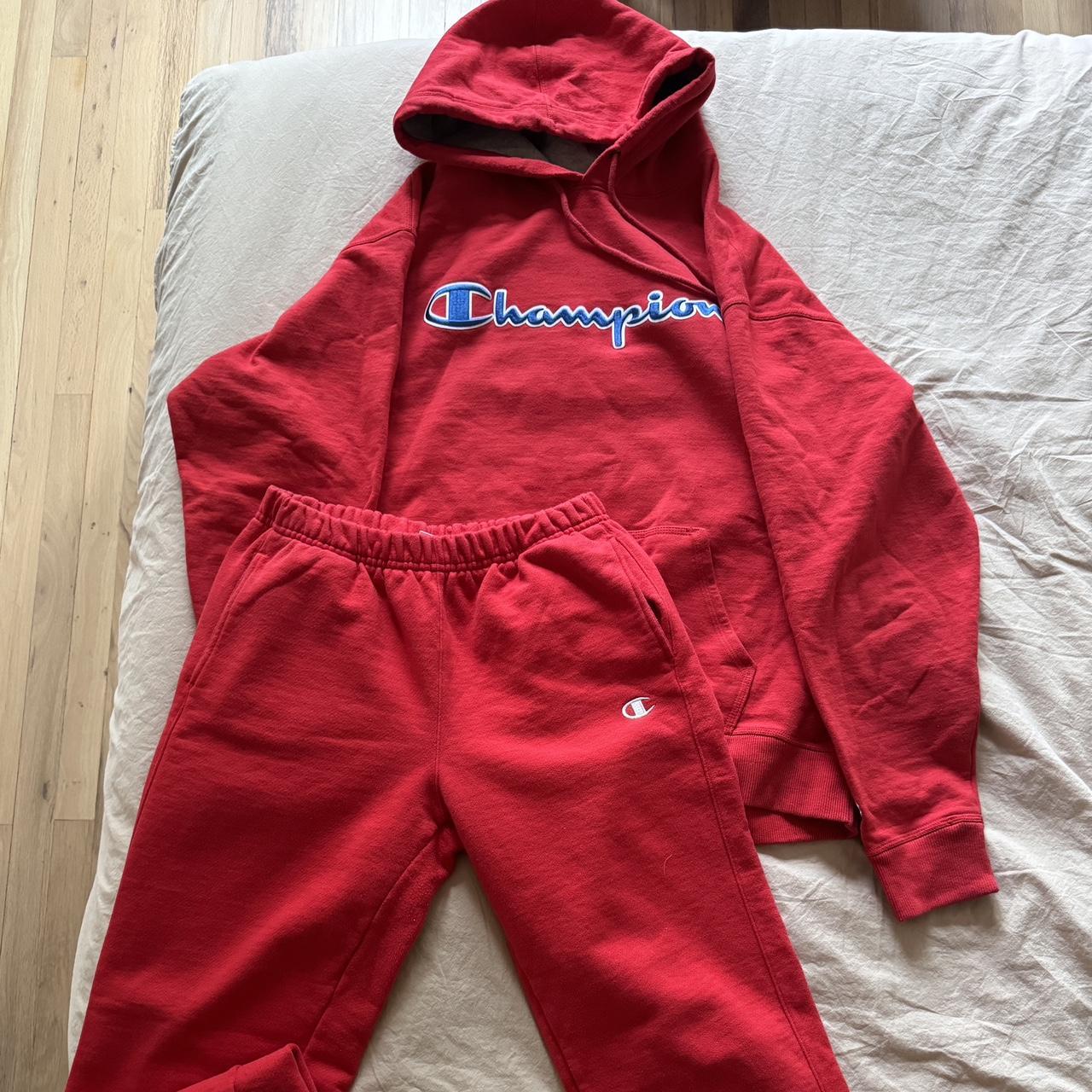 Champion sweatsuit womens outlet set