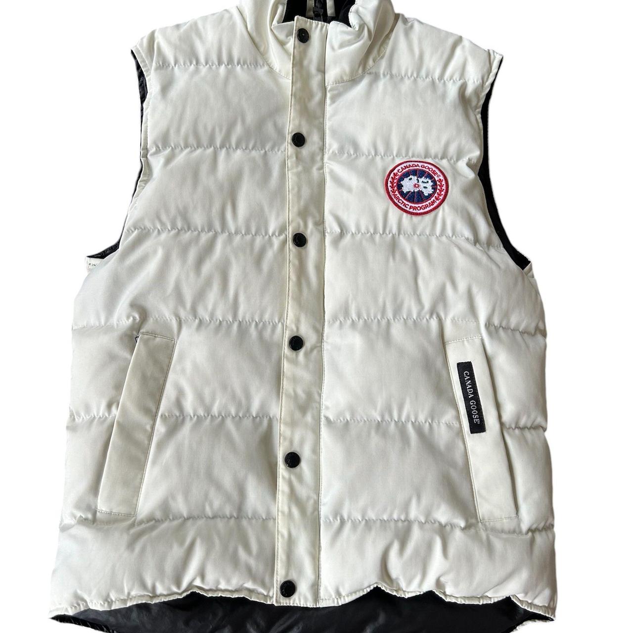 Canada goose fashion white gilet