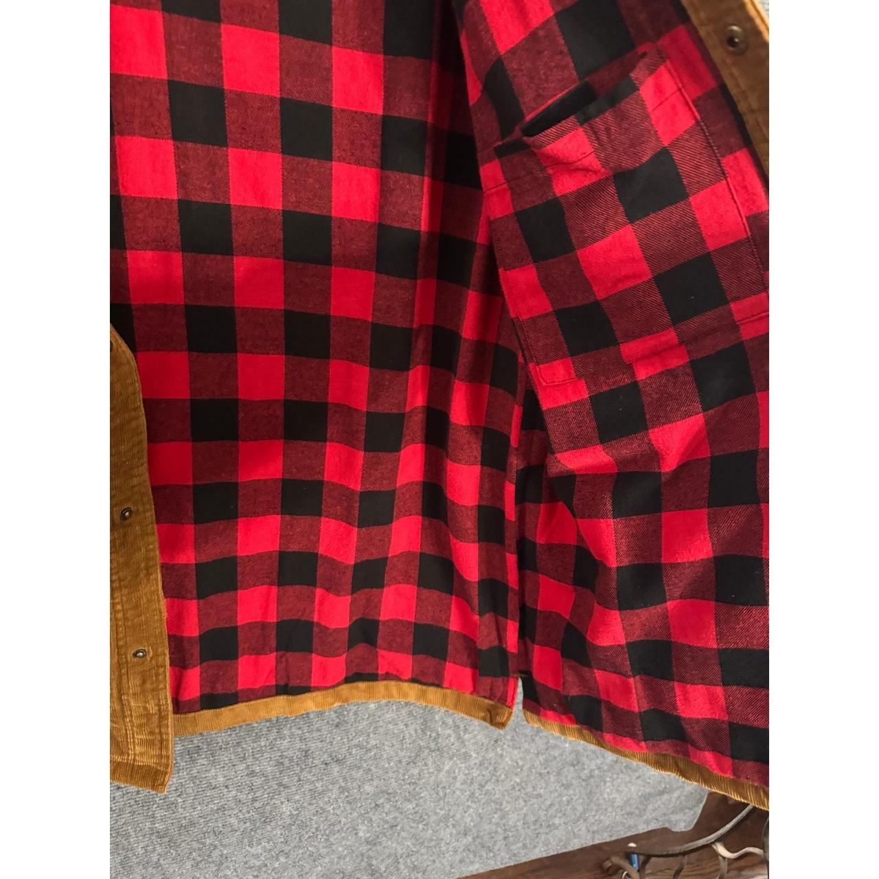 Preloved Men's Lightweight Jacket - Brown/Red - M… - image 6