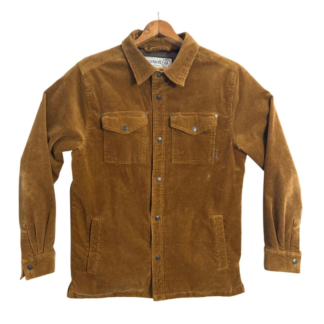 Preloved Men's Lightweight Jacket - Brown/Red - M… - image 1