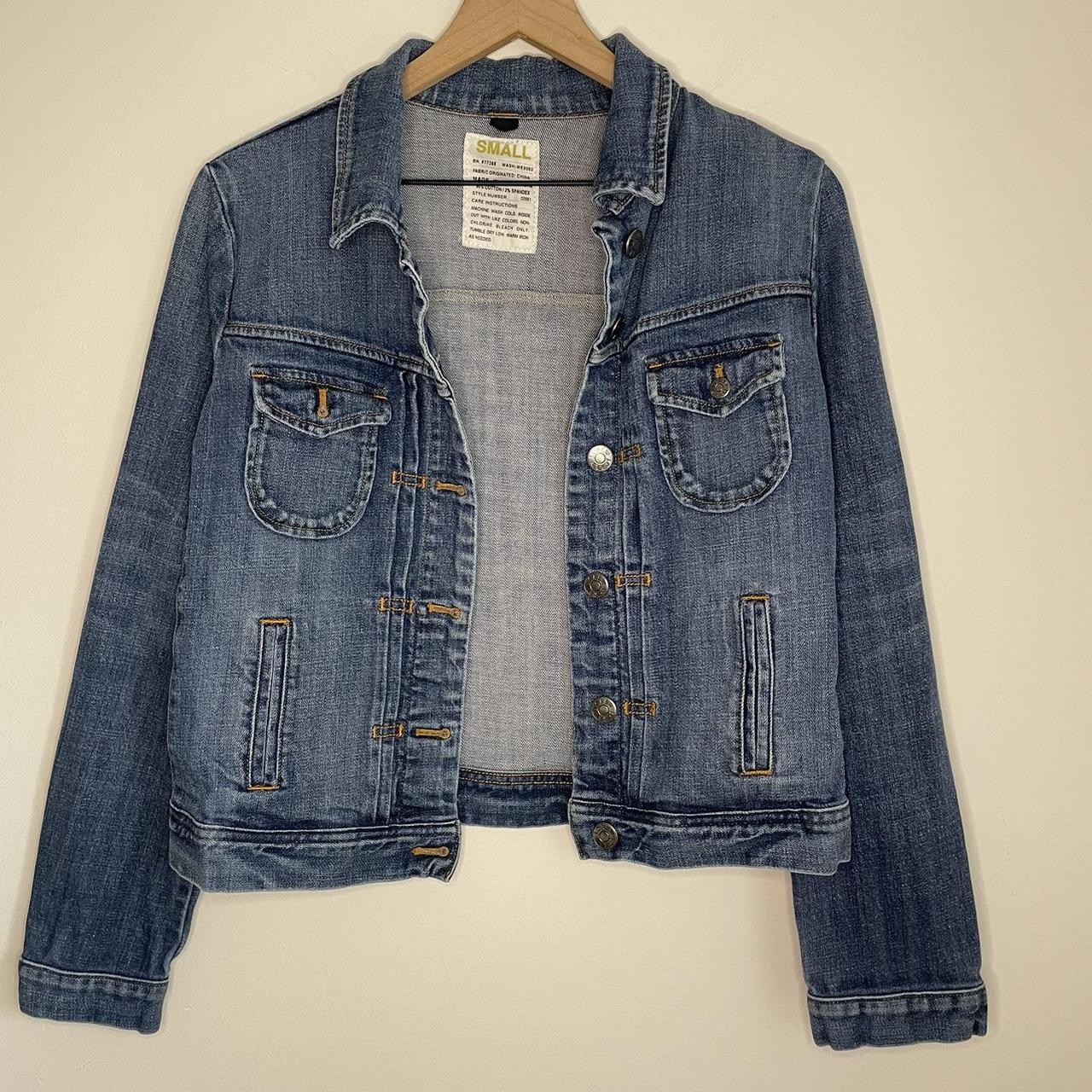 J. Crew Classic Denim Jean Jacket in Brilliant Day | Depop