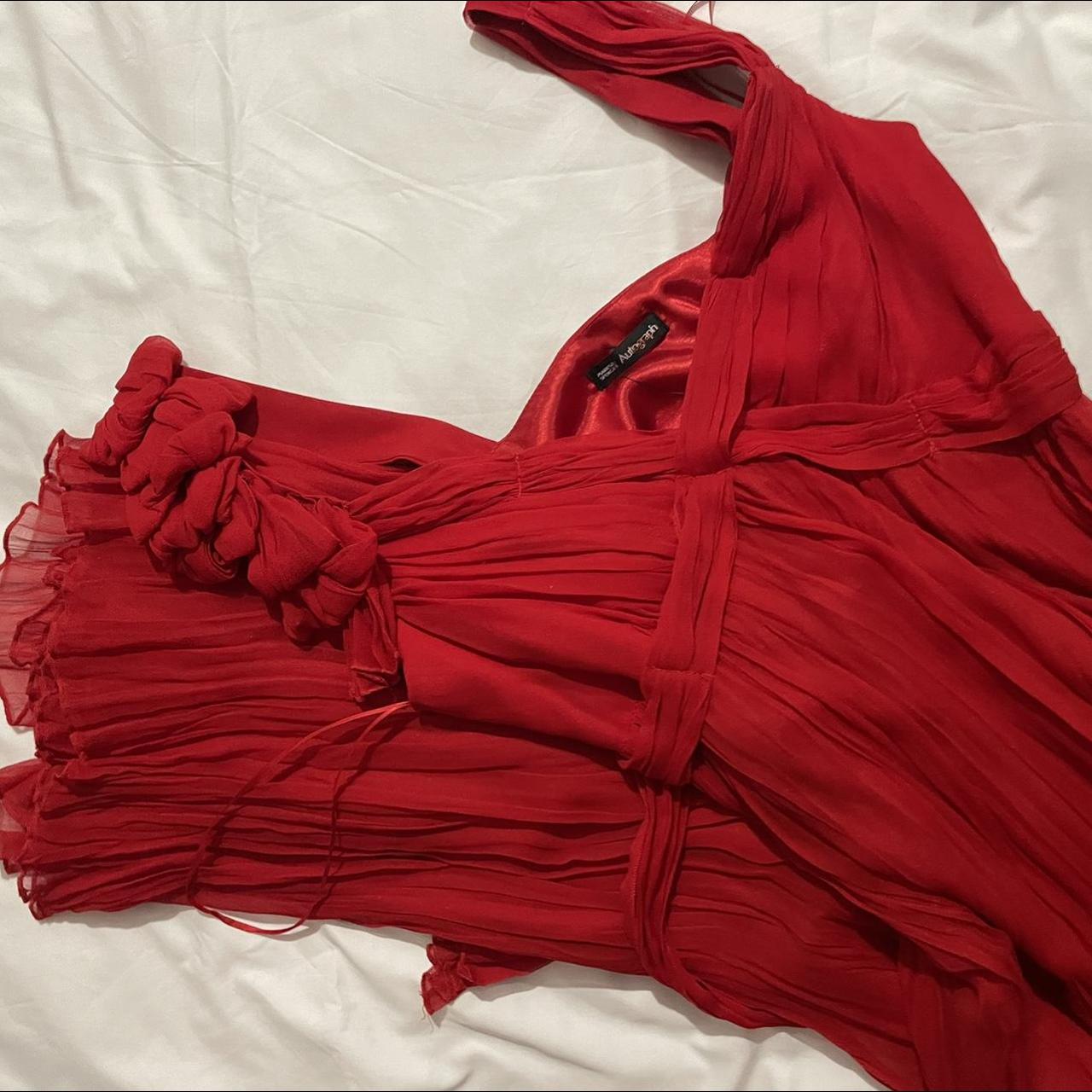 Marks & Spencer Women's Red Dress | Depop